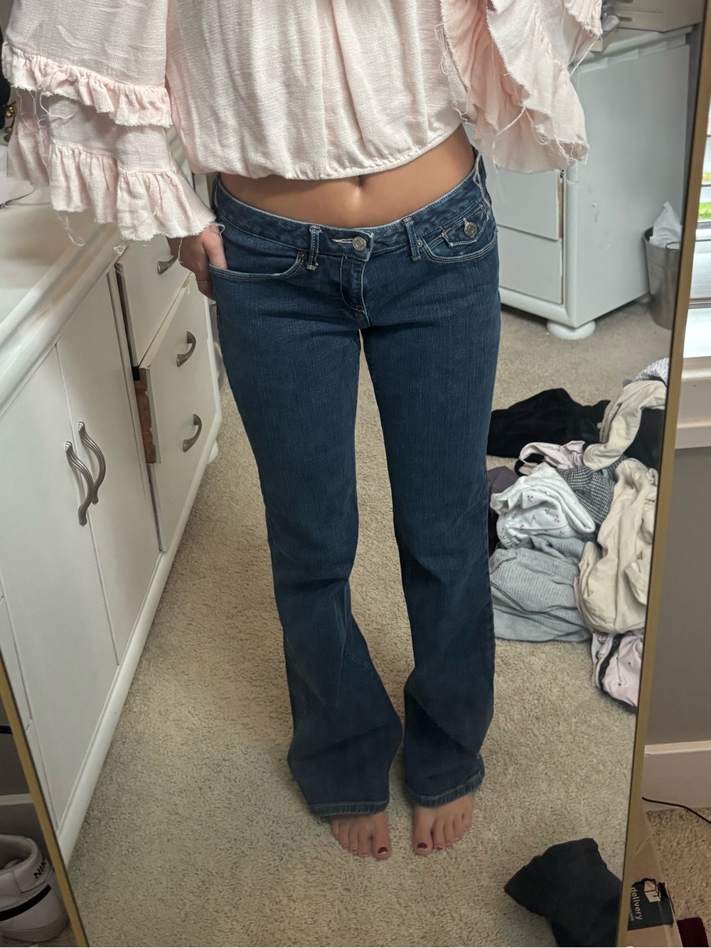 Banana republic vintage Dark Blue Women's Bootcut Jeans